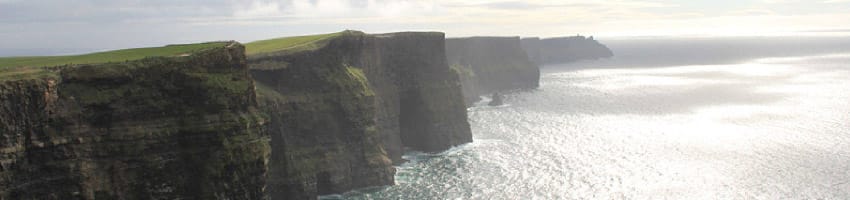 Irlandia - klify Moheru i Galway